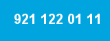 921 122 01 11 921 122 01 11